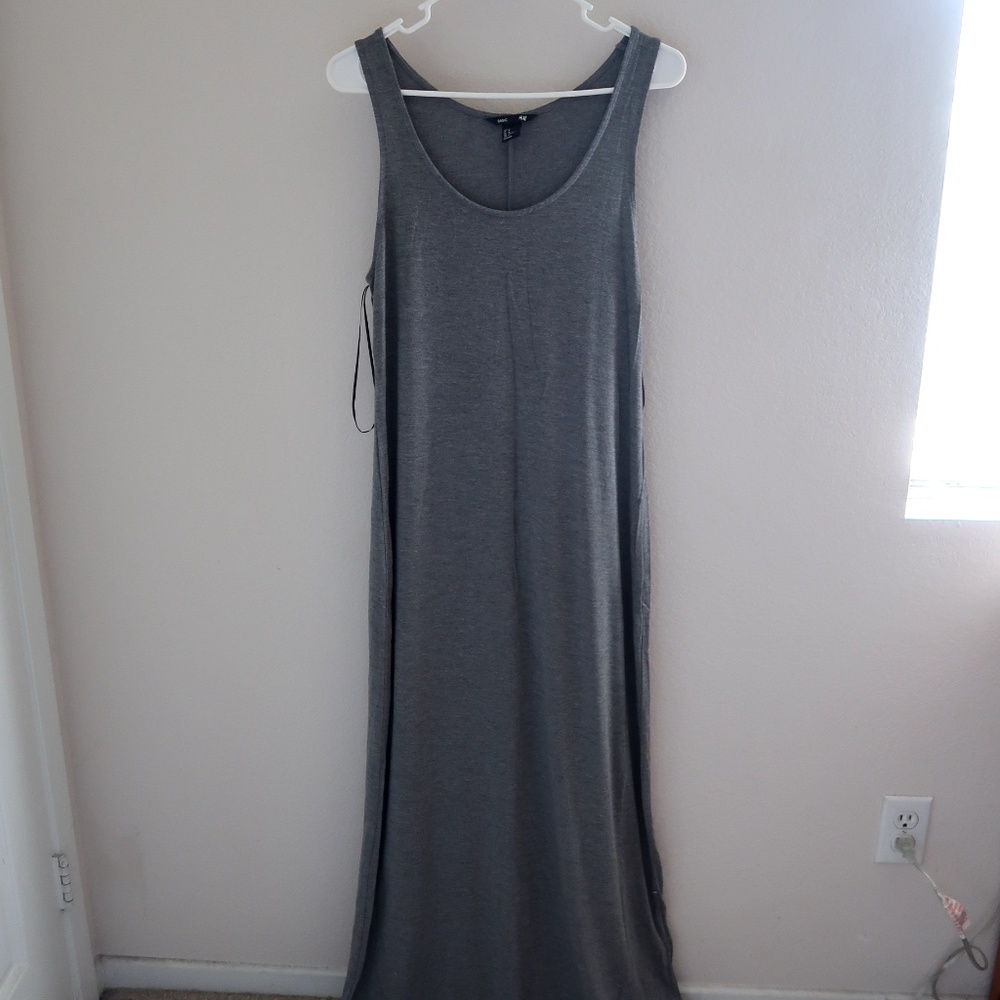 H&M Gray Maxi Dress